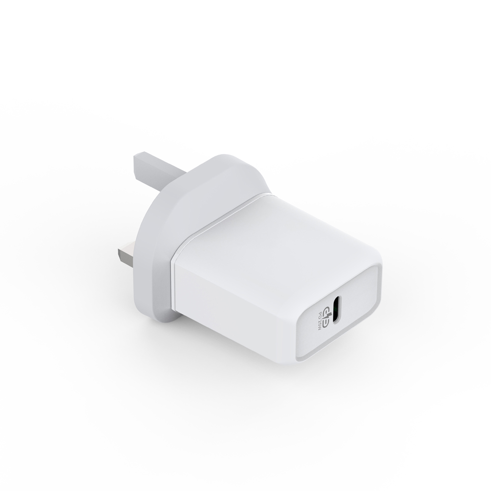 AI-QC98 25W for iPhone13  UK  White+Grey